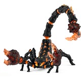 Schleich Eldrador - Scorpion de lave, Figurine Noir/Orange, 70142