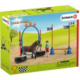 Schleich Farm World - Course d'agilité pour poneys, Figurine 42482