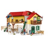 Schleich Ferme avec écurie et animaux, Figurine 42407