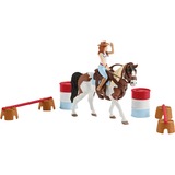 Schleich HORSE CLUB Kit d'équitation western d'Hannah, Figurine 5 an(s), Multicolore