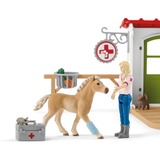 Schleich Veterinarian practice with pets, Figurine Farm, 3 an(s), Multicolore