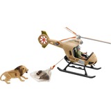 Schleich Wild Life Animal rescue helicopter, Figurine 3 an(s), Multicolore