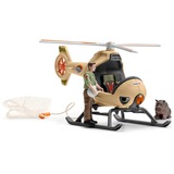 Schleich Wild Life Animal rescue helicopter, Figurine 3 an(s), Multicolore