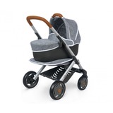 Smoby Mc&Q Poussette+Landau Gris, Landau de poupée Gris, 3 an(s)