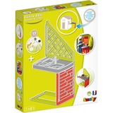 Smoby Summer Kitchen, Cuisine Plastique, Gris, Blanc
