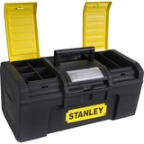 Stanley Mallette à outils avec fermeture automatique, Boîte à outils Jaune/Noir