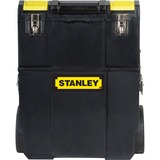 Stanley Poste de travail mobile 2-en-1, Boîte à outils Noir/Jaune