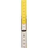Stanley Règle pliante en bois - jaune/blanc, Télémètre 2m - 15mm