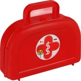 Theo Klein Boîte de médecin, demi-ronde, petite, Jeu de rôle Rouge