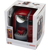 Theo Klein Jeu d'imitation - Machine à expresso Bosch Tassimo avec fonctions réalistes, Appareil ménager pour enfants Rouge/gris, Ménage, Jouet unique, Garçon/Fille, Gris, Rouge, 160 mm, 200 mm