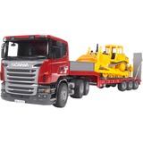 bruder Camion de transport SCANIA R-serie, Modèle réduit de voiture 03555