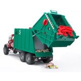 bruder Camion poubelle MACK Granite, Modèle réduit de voiture Vert/Rouge, 02812