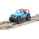 bruder Jeep Cross Country Racer avec Conducteur, Modèle réduit de voiture Bleu, 02541