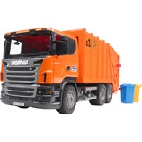 bruder SCANIA série R benne à ordures, Modèle réduit de voiture Orange, 03560