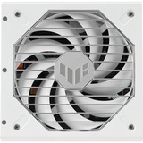 ASUS TUF Gaming Gold White Edition alimentation modulaire 1000 watt Blanc, 1x 12V-2x6, 4x PCIe, 1000 W, 100 - 240 V, Actif, 130 W, 1000 W, 130 W