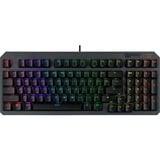 ASUS TUF Gaming K3 Gen II, clavier gaming Noir, Layout États-Unis, US layout, Red optical-mechanical RGB switches, 96%, RGB, ABS doubleshot Keycaps