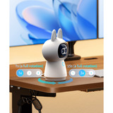 Aqara Camera Hub G350, Caméra de surveillance Blanc, Double objectif, 4K/2,5K, 360°