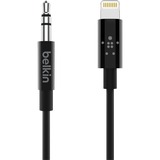 Belkin Câble audio 3,5 mm avec connecteur Lightning Noir, 90 cm