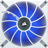 Corsair ML140 LED ELITE Blue, Ventilateur de boîtier Blanc/Bleu