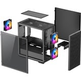 DeepCool MATREXX 40 3FS boîtier mini tower Noir | 2x USB-A | Verre Trempé