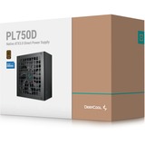 DeepCool PL750D, 750 Watt alimentation  Noir, 3x PCIe, 12VHPWR