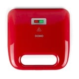 Domo DOMO Snackmaker 3-in-1, Machine à apéritives Rouge