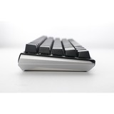 Ducky One 3 Mini, clavier gaming Noir/Argent, Layout BE, Cherry MX RGB Speed Silver, LED RGB, 60%, ABS