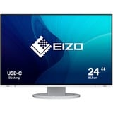 EIZO FlexScan EV2485-WT 24" Moniteur  Blanc, HDMI, DisplayPort, 4x USB-A 3.2 (5 Gbit/s), USB-C