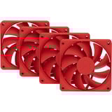 HYTE FA12 ventilateurs de boîtier Rouge, 4 pièces, 120 x 120 x 25 mm, PWM, 4 pièces, 120 x 120 x 25 mm, PWM, 4 pièces