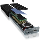 ICY BOX IB-G1826MF-C31, Boîtier disque dur Noir, USB-C 3.2 (10 Gbit/s)