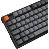 Keychron K8 Max-J3Z RGB clavier mécanique Noir, Layout BE (AZERTY), Keychron Super Brown, 80 % (TKL), Hot-swappable, Bluetooth, 2.4GHz