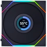 Lian Li UNI FAN TL 120 LCD ventilateurs de boîtier RGB  Noir, 3 pièces, 120 x 124 x 28 mm, PWM, contrôleur inclus