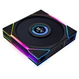 Lian Li UNI FAN TL 120 LCD ventilateurs de boîtier RGB  Noir, 3 pièces, 120 x 124 x 28 mm, PWM, contrôleur inclus