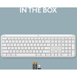 Logitech Signature Slim K950 clavier sans fil Blanc, Layout US-International (QWERTY)