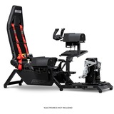 Next Level Racing Flight Simulator, Simulateur de course Noir/Rouge