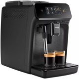 Philips 1200 series Machine expresso à café grains avec broyeur, Machine à café/Espresso Noir, Machine à expresso, 1,8 L, Café en grains, Broyeur intégré, 1500 W, Noir