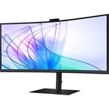 SAMSUNG LS34C652VAUXEN 34" Moniteur UltraWide incurvé  Noir, HDMI, DisplayPort, Sound, RJ-45, USB-C