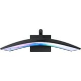 Samsung ViewFinity S6 S65VC 34" Moniteur UltraWide incurvé Noir, 1x DisplayPort, 1x HDMI, 1x USB-C, 2x USB-A, 1x RJ-45