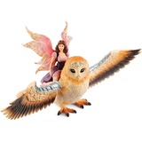 Schleich bayala Fairy In Flight On Glam-Owl, Figurine 5 an(s), Fairy In Flight On Glam-Owl, Multicolore
