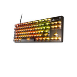 SteelSeries RGB clavier gaming mécanique Gris, Layout US (QWERTY), SteelSeries OmniPoint 3.0, 80% (TKL)