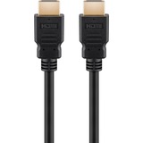 goobay 47575 câble HDMI 3 m HDMI Type A (Standard) Noir Noir, 3 m, HDMI Type A (Standard), HDMI Type A (Standard), Compatibilité 3D, 48 Gbit/s, Noir