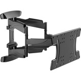 goobay FULLMOTION OLED (L), Support mural Noir