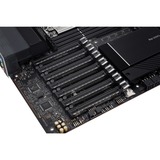 ASUS Pro WS WRX80E-SAGE SE WIFI carte mère socket sWRX8 Noir, RAID, Gb-LAN, WLAN, BT, Sound, E-ATX