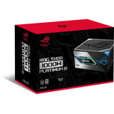 ASUS ROG -THOR-1000P3-GAMING unité d'alimentation d'énergie 20+4 pin ATX ATX Noir alimentation modulaire 1000 watt Noir, 1x 12V-2x6, 4x PCIe, 1000 W, 100 - 240 V, Actif, 125 W, 1000 W, 125 W