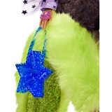 Barbie Extra Doll 7 - Top & Furry Shrug with Pet Pomeranian, Poupée 