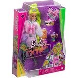 Barbie Extra Doll - Neon Green Hair, Poupée 