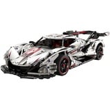 CaDA Master - V12 Hypercar, Jouets de construction Gris, C61053W, Échelle 1:8