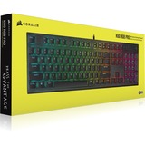 Corsair K60 RGB PRO, clavier gaming Noir, Layout États-Unis, Cherry Viola, LED RGB