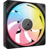 Corsair iCUE LINK LX140-R RGB PWM Reverse Fans Starter Kit, Ventilateur de boîtier Noir, 2 pièces, 4 broches PWM