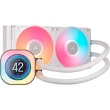 Corsair iCUE LINK TITAN 240 RX LCD RGB, Watercooling Blanc, RGB